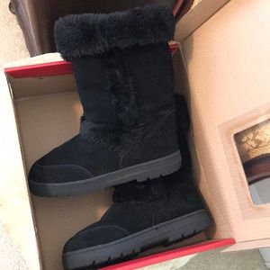 Genuine Suede Winter Boots with No Slip Sole ❄️